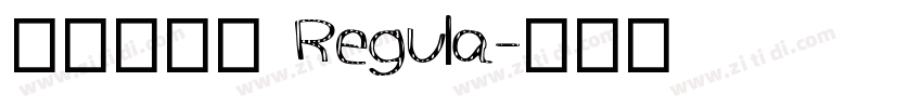 点字山兰体 Regula字体转换